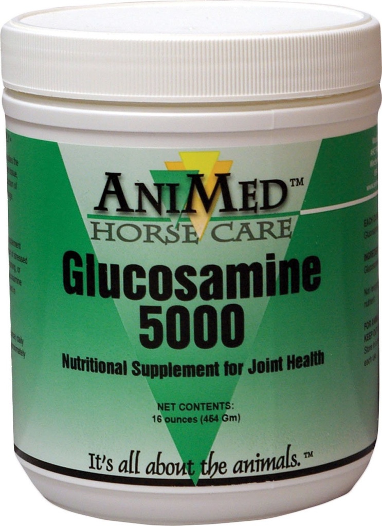 AniMed Horse Glucosamina 5000 Suplemento, 16 onças
