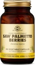 Solgar Saw Palmetto Berries, 100 Cápsulas Vegetais - Saúde dos homens - Potência total - Não-GMO, Vegan, Sem glúten, Leite Livre, Kosher - 100 Servings