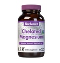 Bluebonnet Nutrition Albion Quelated Magnésio Cápsula vegetal, 200 mg, Stress Relief, Vegan, Non GMO, Gluten Free, Soy Free, Leite Livre, Kosher, 60 Cápsula vegetal, 1 mês de fornecimento