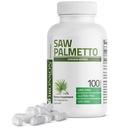 Bronson Saw Palmetto Força Extra Suporta Função de Próstata Saudável e Apoio à Saúde Urinária - Não OGM, 100 Cápsulas Vegetarianas