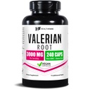 Healthfare Valério Raízes Cápsulas de Alta Potencia Extrato de 3000mg Pílulas Vegan 240 Suplemento de Ervas para Relaxamento e Apoio ao Sono □ Não-GMO, Gluten-Free, Made in USA