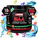 Labrada Pro Series EAA Fórmula Hidratante de Aminoácido Essencial de Potência Máxima com BCAAs & Elecrolytes Recovery and Performance (Sour Gummy Bear)