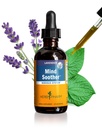 Herb Pharm Anxiety Soother Fórmula líquida de ervas com extrato de Kava e óleo essencial de lavanda para suporte de ansiedade leve e ocasional* - 2 onça