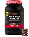Muscletech Whey Protein Powder ( Chocolate de Leite, 2 Libras) - Nitro-Tech Ultimate Muscle Building Formula com Isolato de Proteína de Whey - 30g de Proteína, 3g de Creatina e 6,8g de BCAA - Embalagem de Vary Maio