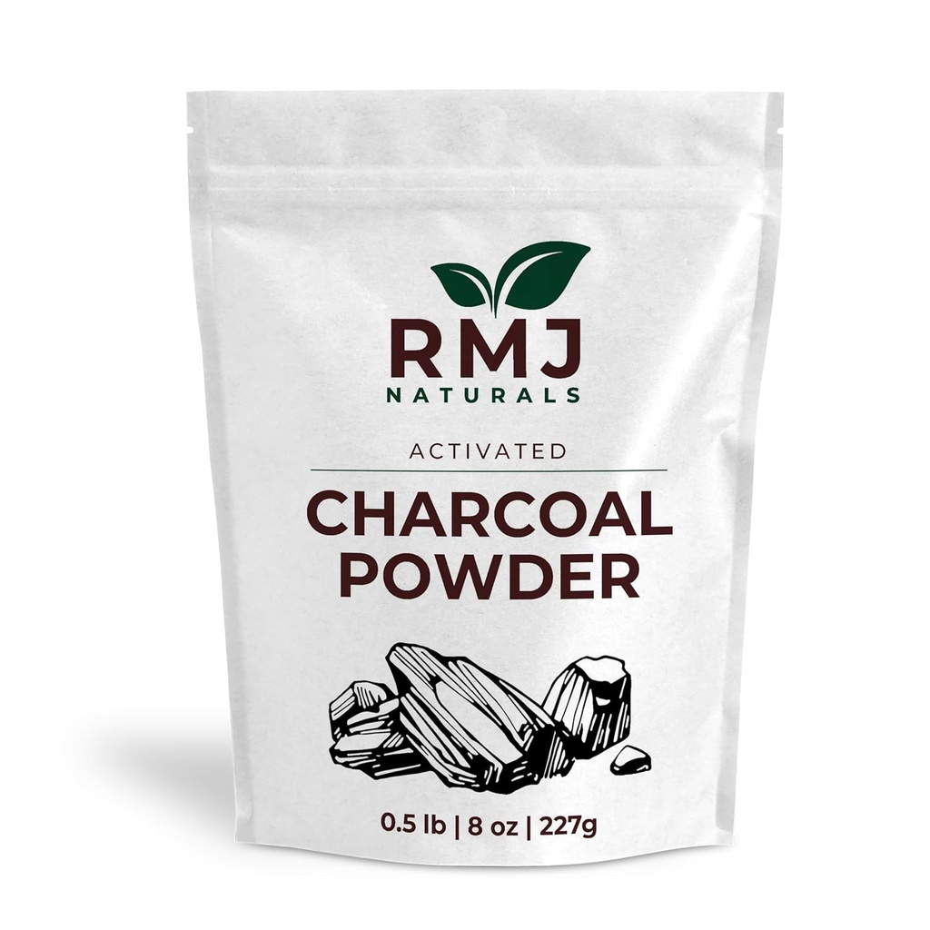 Carvão em pó 8 oz 227 Grams Grau de alimento Carvão em pó para o dente Powder Face Pack