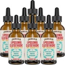 Glutationa Líquido lipossomal 2000MG – Antioxidante Detox Suplemento para Mulheres e Homens, Defesa do Envelhecimento, Função Fígado & Energia, com Ácido Hialurônico + Aloe Vera + Vitamina C, Natural & Vegan, 16 FL.OZ