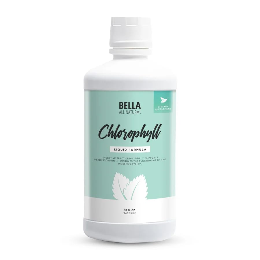Bella All Natural Liquid Chlorophyll Drops Anti-envelhecimento