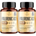 19-em-1 Cápsulas de Ácido Hialurônico - Ácido Hyluranic 1200 mg, com Colágeno Peptídeos, Vitamina C, Fitoceramidas - para a pele, olhos, Gastrointestinal, Apoio Ossos (2 embalagem)