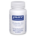 Encapsulamentos puros Probiótico G.I. - Prateleira Probiótico estável para a saúde intestinal e suporte gastrointestinal - com Lactobacillus & Bifidobacterium - 60 Cápsulas