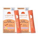 Uqora Flush - Trato urinário* com D-Mannose, Vitamina C, Vitamina B6, Potássio, Magnésio e Cálcio - Gluten-Free & Vegan - Rosa sabor limonada - 20 pacotes (2 pacote)