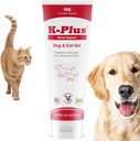 Gel K-Plus para cães e gatos – Citrato de potássio & Suplemento de cranberry para o rim, saúde do trato urinário, alívio da ITU, prevenção de pedras, equilíbrio eletrolítico, função muscular e cardíaca - Made in USA - 5 oz