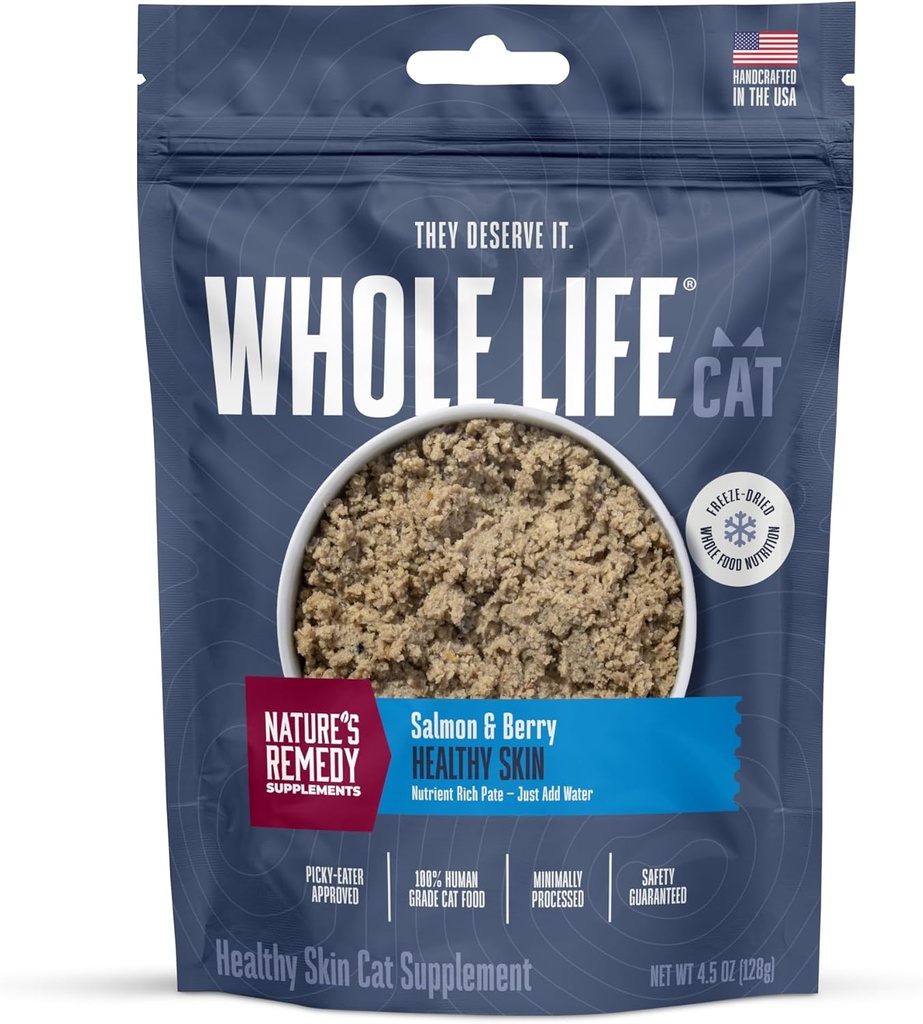 Toda a vida animal de estimação saudável pele e casaco gatos suplementos para pele seca, alergia e alívio estomacal, Imune gato e suporte digestivo - Probióticos & Omega 3 para gatos, alimentos para gatos Adicionar Ins - 30-Dia de fornecimento