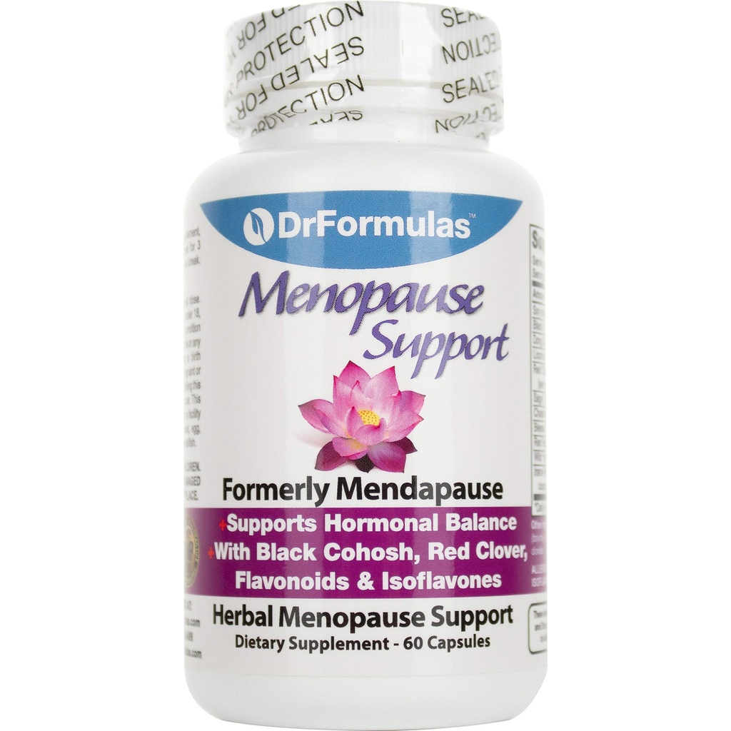 DrFormulas Menopause Supplement for Hot Flashes, Night Sweats, and Mood Swings Relief with DIM, Dong Quai, Black Cohosh, 60 Conde