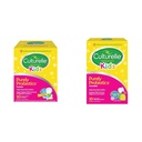 Culturelle Kids Puramente Probióticos Packets Suplemento diário & Crianças Mastigado Probiótico diário para crianças
