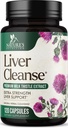 Fígado Cleanse Detox & Repair Formula - 20-in-1 Suplemento avançado de suporte de fígado com cardo de leite de silimarina, raiz de dente-de-leão, extrato de alcachofra, alcaçuz, cholina e beterraba - 120 cápsulas de legumes