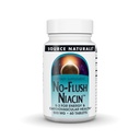 Fonte Naturals No-Flush Niacin, B-3 500 mg - 60 Comprimidos