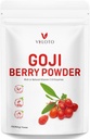 Goji Berry Powder, Wolfberry Extract 10:1 Puro Goji Berry Herbal Extract Powder for Eye Health, Natural Vitamina C Antioxidant, Non-GMO, Gluten-Free, Sulfate Free, 1lb (16Oz)