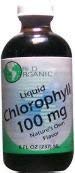 Mundial Orgânicos Clorofila, 100 mg, líquido 8 FL Oz