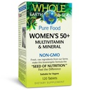 Factores naturais Terra inteira & mar Mulheres 50+ Multivitamina & Mineral, 1 Servo contém Nutrição Equivalente a 1⁄2 lb de vegetais, 120 Comprimidos
