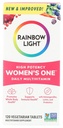 Rainbow luz Multivitamin Womens One, Pó, 120 contagem