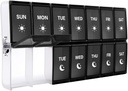 XL Organizador de comprimidos por semana 2 vezes por dia, Fullicon extra grandes casos diários de comprimidos Oversized caixa de comprimidos AM PM Duas vezes por dia para vitaminas / óleo de peixe / pílulas / suplementos