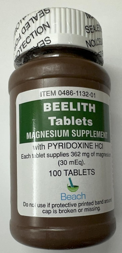 comprimidos suplemento de magnésio com e piridoxina HCL - 100 cada - Compre Embalagens e SAVE (Pacote de 2)