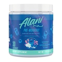 Alani Nu Pré treino em pó BREEZEBERRY, Amino Energy Boost, Suplemento de resistência, Açúcar grátis, 200mg Cafeína, L-Theanina, Beta-Alanine, L-Citrulina, 30 Servings