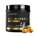 Kaged pré-treino Elite pó  . Punch de fruta . . Pré-treino com Creatina, Beta Alanine, L-Citrulina, BCAAs . . 388 mg Cafeína orgânica . . Pré suplementos para homens e mulheres . . 20 Servings