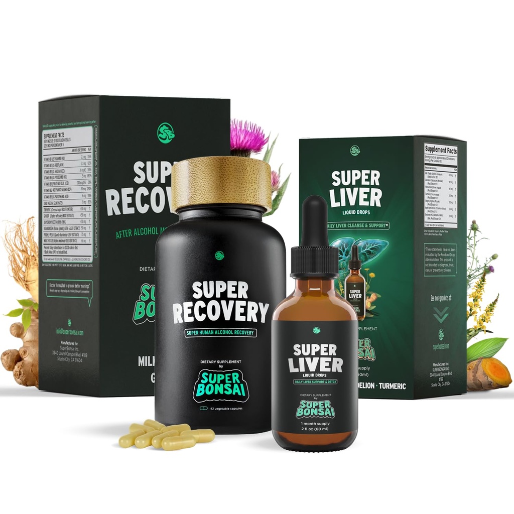 Super Recuperação e Super pacote de fígado - Tudo Natural Liver Cleanse Detox e reparação