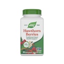Nature's Way Hawthorn Berries - Apoio Tradicional para a Saúde do Coração* - Projeto Não-GMO verificado - Suplemento de ervas - Gluten Grátis - 180 Cápsulas Vegan