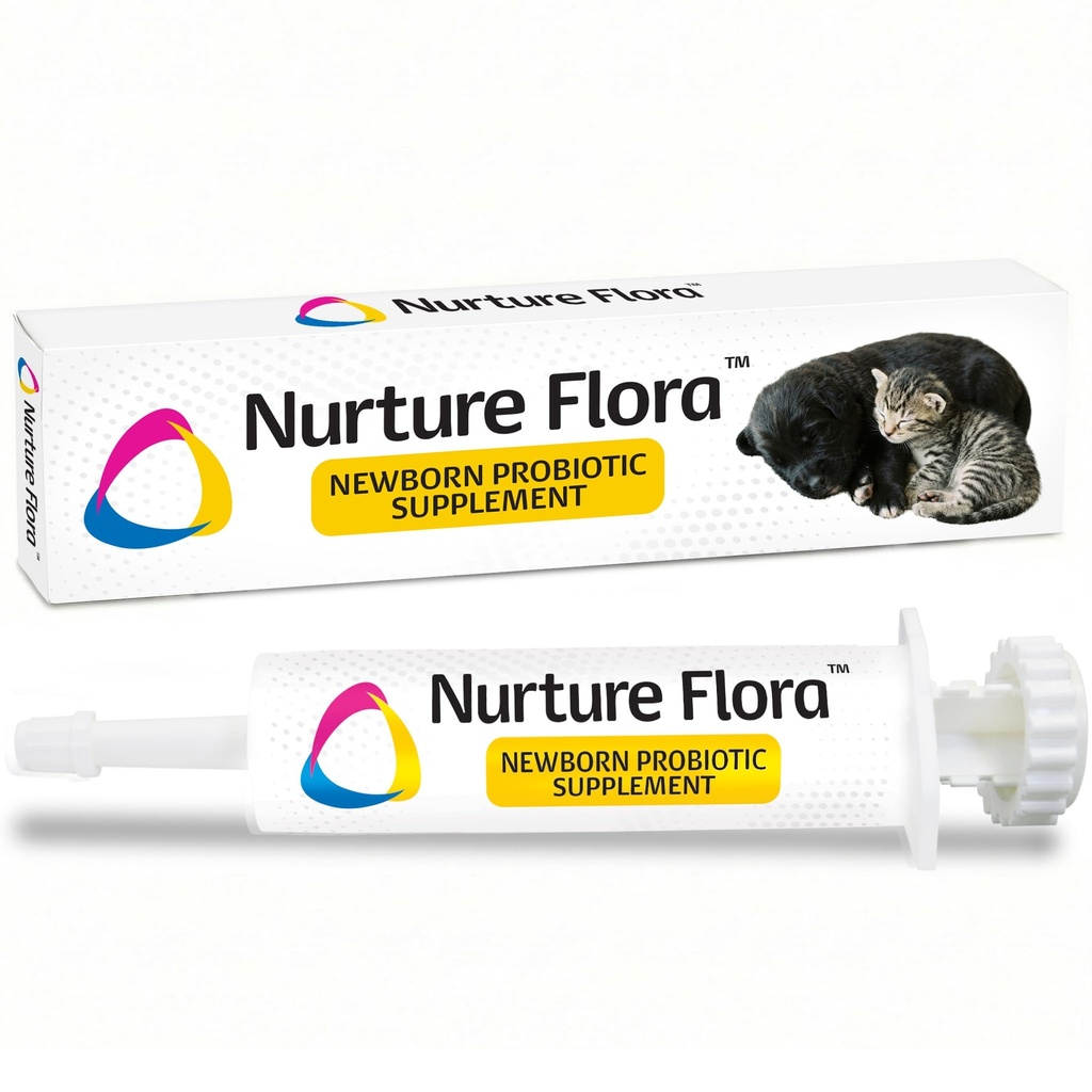 Revival Animal Health Breeder's Edge Nurture Flora para filhotes e gatinhos