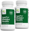 Terry Naturalmente SagePro Bladder - Suplemento de suporte de bexiga - Suplemento dietético com Extrato de Folha de Angelica - Cápsulas Vegan para ajudar Função de trato urinário & Saúde - 60 Cápsulas (Pacote de 2)