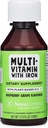 NovaFerrum Delish □ Vegan Multivitamin com ferro para crianças, crianças & crianças □ Apoio imunológico □ Planta orgânica baseada em D-3 □ Gluten Free □ Vegan Verificado □ Açúcar grátis 1.69 Fl Oz (50 mL)