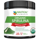 Premium USDA espirulina orgânica em pó - espirulina orgânica de algas verdes azuis da Califórnia e Havaí – 100% vegetariano e Vegan, não-GMO, não-irradiado – O melhor Superalimento verde para smoothies!