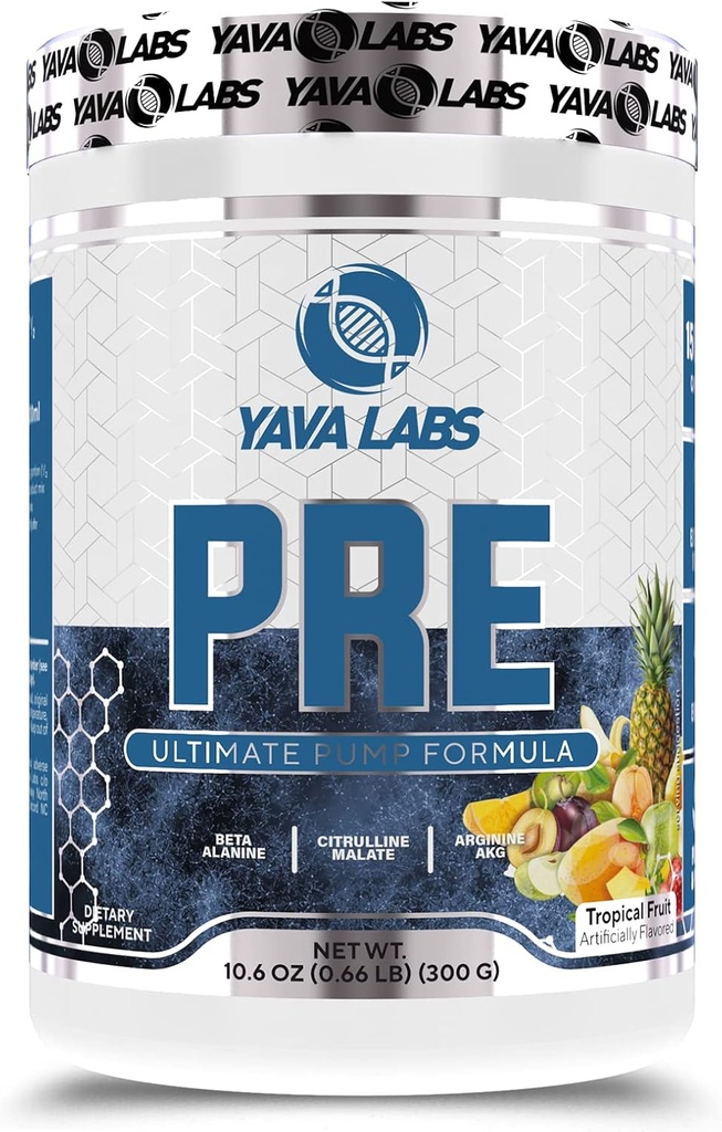 Yava Labs PRE Treino Ultimate Pump Formula (fruto tropical)