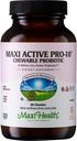 Maxi Saúde Ativo Pro-10 Crianças Mastigados Probióticos – 15 Strains para Digestive & Imune Saúde – 10 Bilhões probiótico Mistura- Dairy-Free, Kosher – Suporta Gut Saúde, Vegetarian – 60 quilates (Shelf Stable)