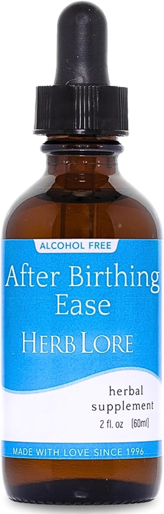 Herb Lore após o nascimento fácil tintura – gotas pós-parto para após o nascimento Cramping & contrações com Cramp Bark, Cohosh azul & Motherwort (2 fl oz)