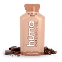 Huma Chia Energy Gel, Doubleshot Mocha, 12 Pack, 100mg de cafeína por pacote - Premier Sports Nutrition for Endurance Exercise