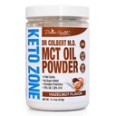 Saúde Divina Dr. Colbert, MD MCT Oil Powder □ Sabor de avelã Recomendado em Keto Zone Diet Book