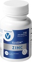 Gluzin Zinc Gluconate 25 mg □ Immune & Enzima Suporte - Vegan Friendly (120 Cápsulas Vegetarianas)