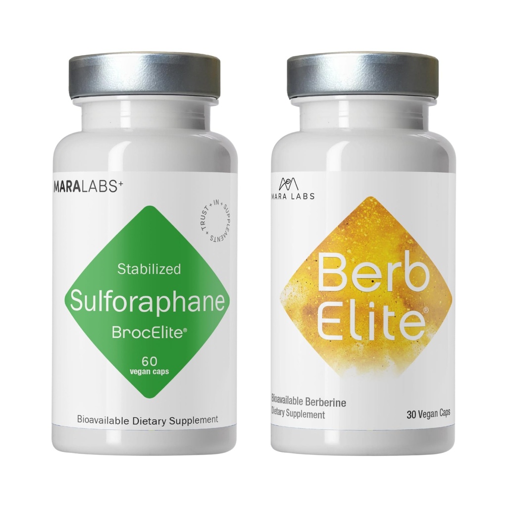 Mara Labs Plus, 60 Cápsulas e BerbElite, 30 Cápsulas