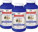 Azia efervescente com sabor a limão italiano Brioschi, estomago irritado, indigestão ácida, frasco de 8,5 onças (Pack of 3)