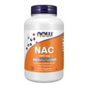 NOW Suplementos, NAC (N-Acetil Cysteine) 600 mg com Selênio, 250 Veg Cápsulas
