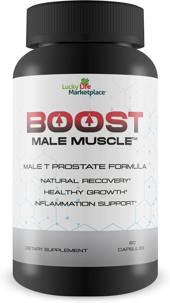 Boost masculino - suporte máximo de próstata para homens - promover o esvaziamento completo de bexiga dia e noite - apoio melhor fluxo de sangue com chá verde - suplemento de saúde de próstata masculina - apoio urinário