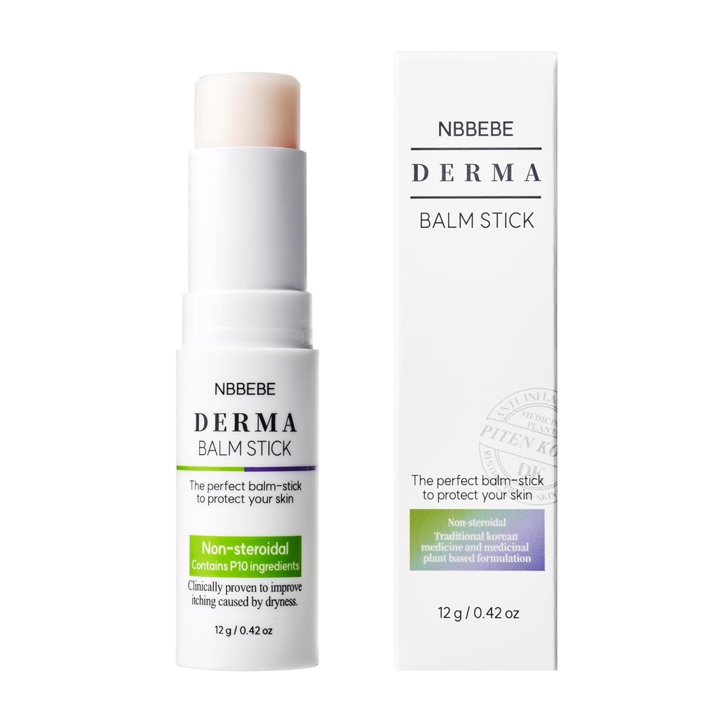 Coreia Derma Anti-itch Moisturizer Multi Balm Stick, Fórmula para crianças comichão pele seca, 12g
