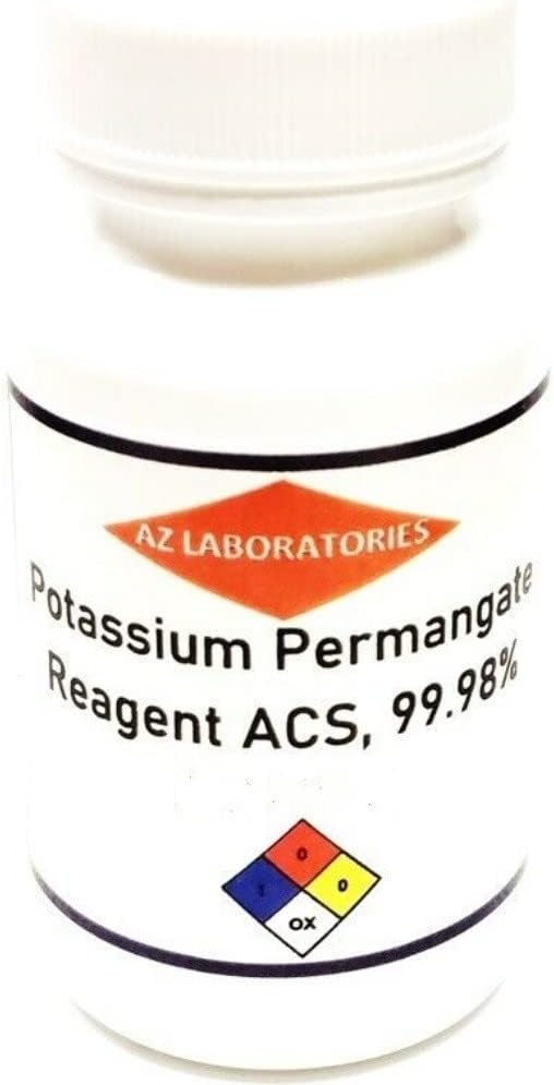 Permanganato de potássio - Pó de fluxo livre / 16 OZ / alta pureza / EUA Feito / mesmo navio dia