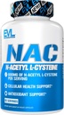 Evluition Nutrition NAC N-Acetil L-Cysteine - 600mg N-Acetil L-Cysteine por serviço - Apoio Antioxidante - Apoio à Saúde - Suplemento dietético - Vegan & Gluten Grátis - 60 Cápsulas Veggie - 60 Servings