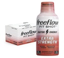 Freeflow Fit, Energia de força extra Shot, Fruit Punch (2 Ounce Shot, Pack of 12) - 150mg de cafeína por Shot, Zero Calorie, Zero Sugar Energy Shot...