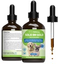 Bem-estar animal BM Tone-Up Ouro para cães e gatos - Suporta função digestiva saudável, escamas sólidas, movimentos de intestino normal, Bayberry - Veterinária-Formulada Suplemento de ervas 4 oz (118 ml)