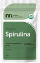 Micro Ingredientes suplemento de espirulina orgânica, 720 comprimidos (4 meses de abastecimento), Sem enchimento e não-GMO, rico em proteína Vegan, vitaminas e prebióticos, pílulas espirulina Premium